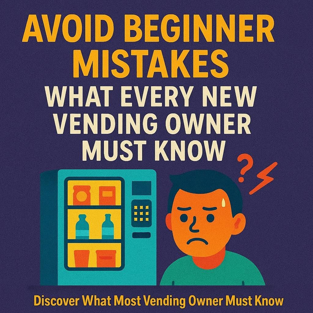 Avoid Beginner Mistakes: What Every New Vending Owner Must Know