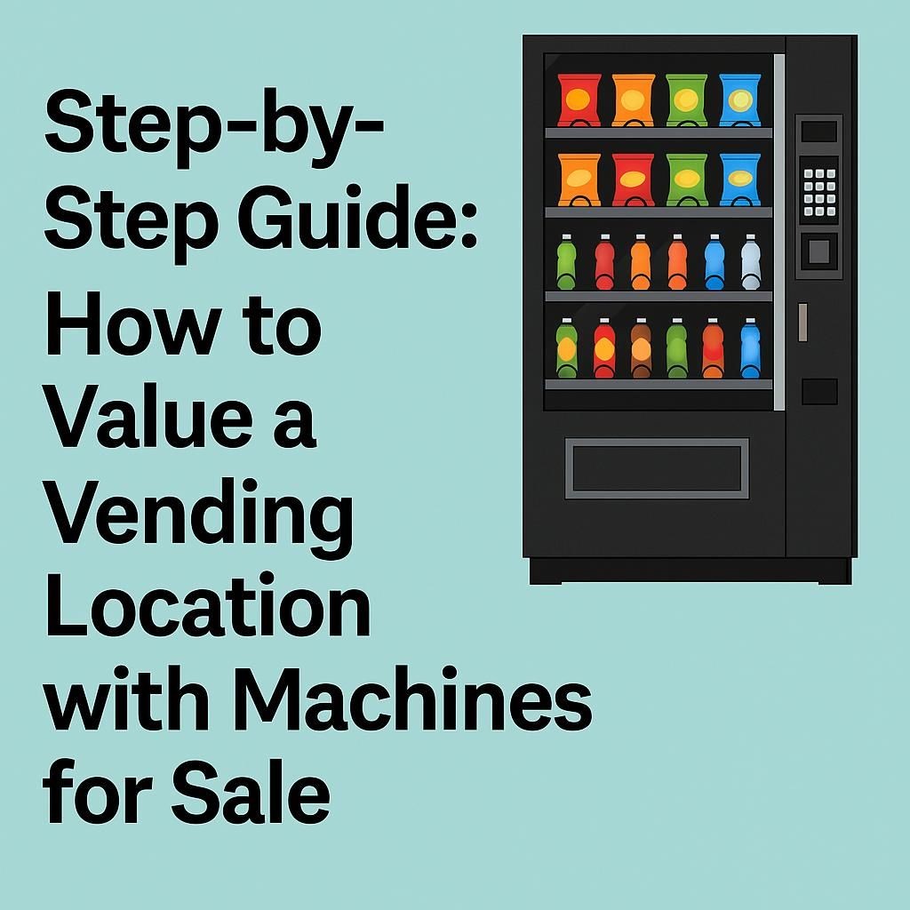Step-by-Step Guide: How to Value a Vending Location with Machines for Sale